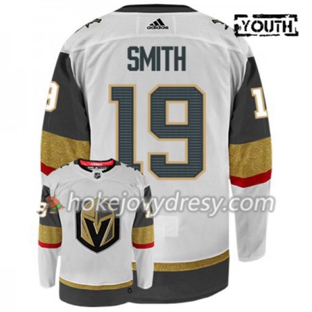 Dětské Hokejový Dres Vegas Golden Knights REILLY SMITH 19 Adidas Bílá Authentic